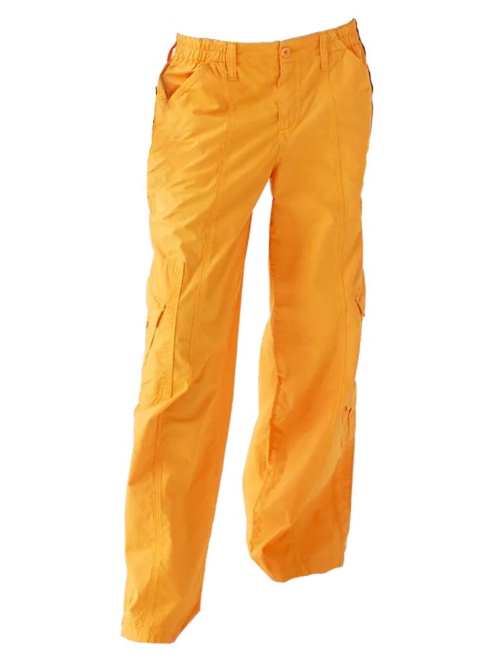 BDG Y2K Orange Cargo Pants Cotton Neon Baggy Women's L